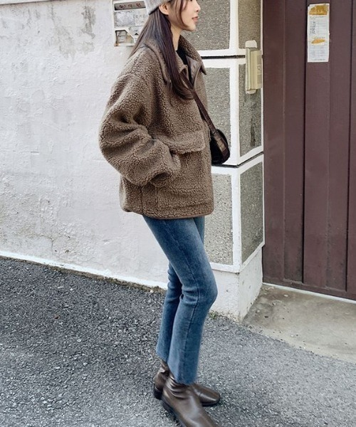 「N.s」 ブルゾン FREE ベージュ レディース_画像5