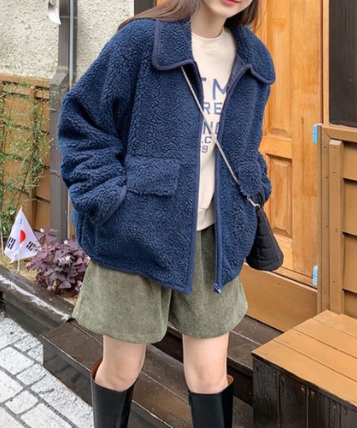 「N.s」 ブルゾン FREE ベージュ レディース_画像8