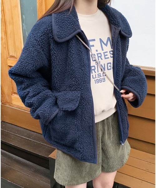 「N.s」 ブルゾン FREE ベージュ レディース_画像9