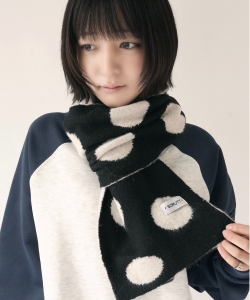 「Port」 「sorutt」マフラー FREE ベージュ レディース_画像6