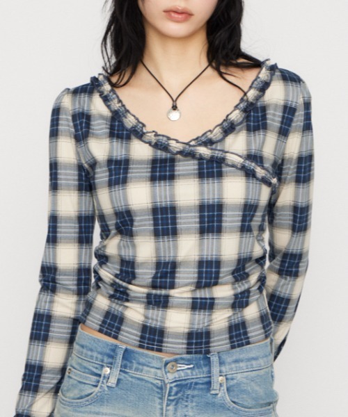 LAGUA GEM（ラグアジェム） tシャツ FRILL COMPACT トップス
