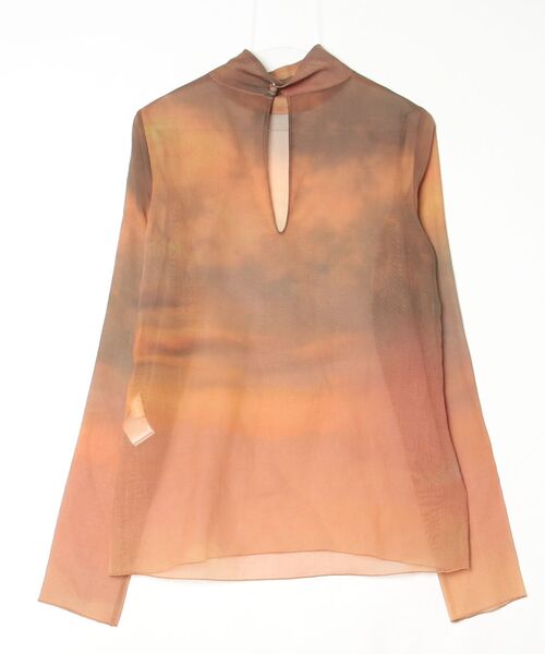 「leinwande」 長袖ブラウス FREE オレンジ レディース_画像2