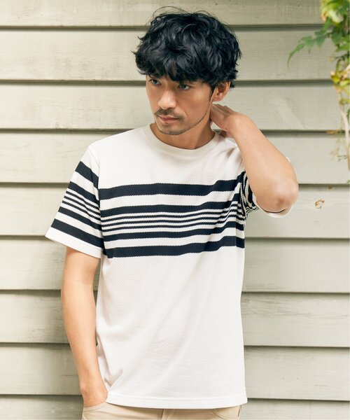 「ikka」 半袖Tシャツ M ホワイト メンズ_画像3