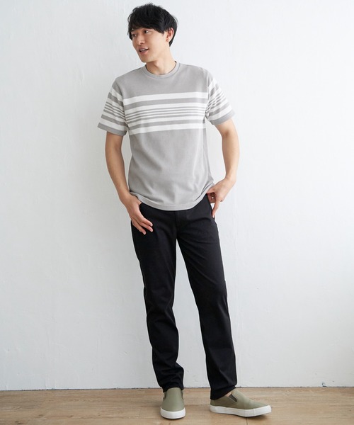 「ikka」 半袖Tシャツ M ホワイト メンズ_画像9