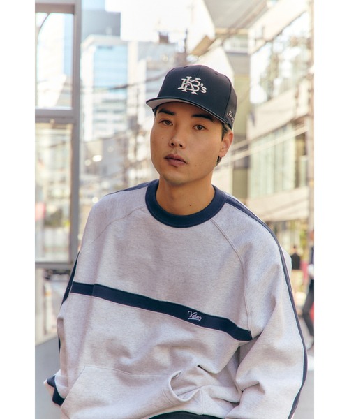 KEBOZ（ケボズ） トレーナー スウェット LINE SWEAT CREWNECK メンズ