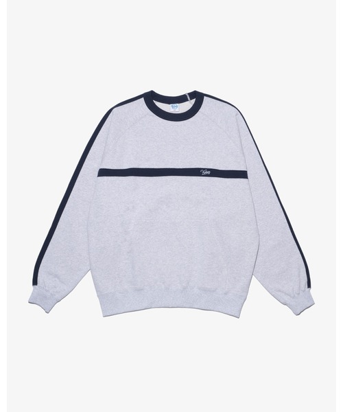 KEBOZ（ケボズ） トレーナー スウェット LINE SWEAT CREWNECK メンズ
