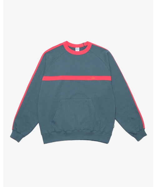 KEBOZ（ケボズ） トレーナー スウェット LINE SWEAT CREWNECK メンズ