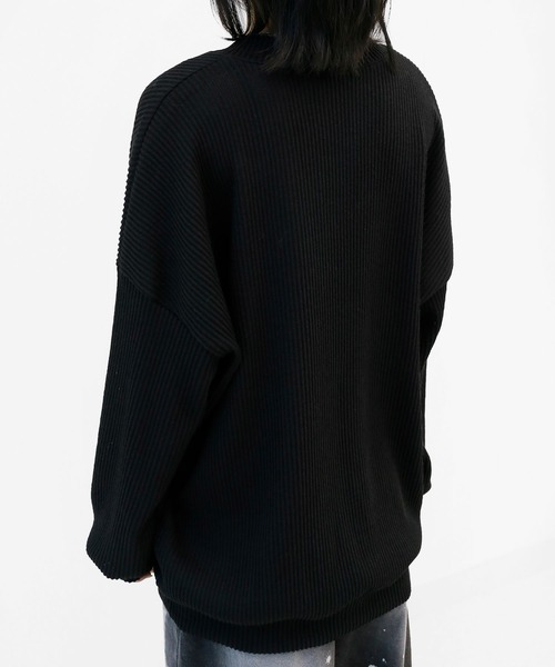 「minsobi」 長袖Tシャツ FREE ブラック メンズ_画像2