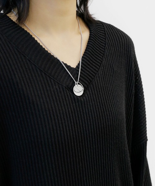 「minsobi」 長袖Tシャツ FREE ブラック メンズ_画像5