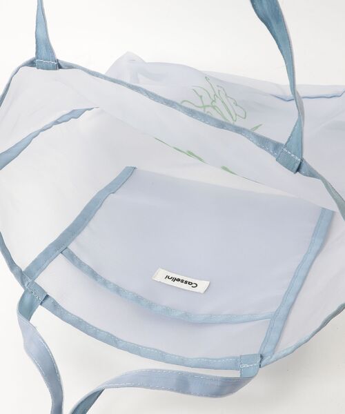 「Casselini」 トートバッグ - ブルー レディース_画像4