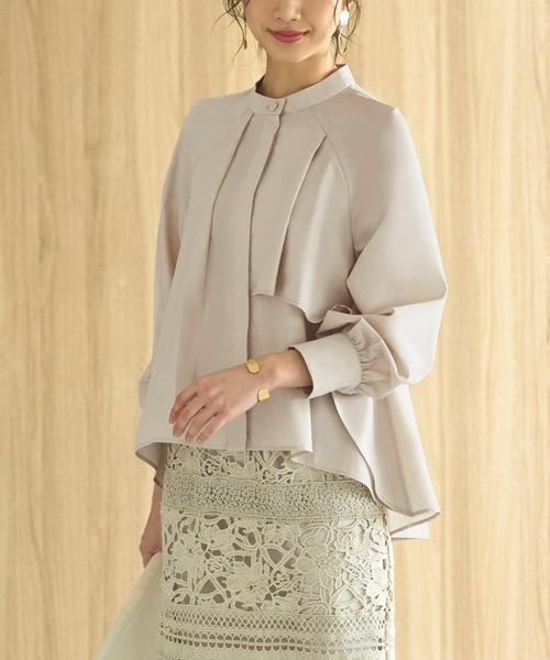 「RUIRUE BOUTIQUE」 長袖ブラウス L ブラック レディース_画像2