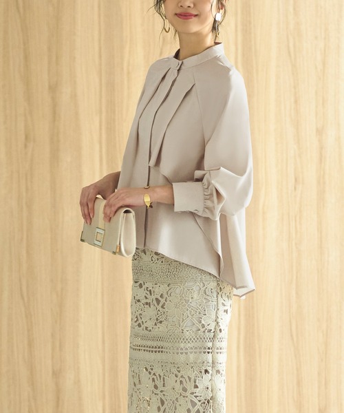 「RUIRUE BOUTIQUE」 長袖ブラウス L ブラック レディース_画像3