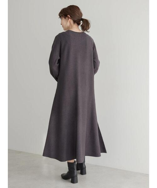 「AMERICAN HOLIC」 ニットワンピース M 杢グレー レディース_画像6