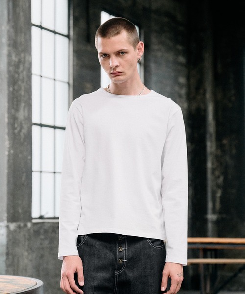 Regen Glanz tシャツ relax crewneck box longsleeve T-shirt