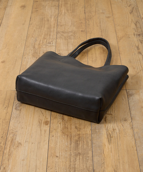 トートバッグ SLOW スロウ / bono-new tote bag-S フルベジタブルタンニング栃木レザートートバッグ / 858S90Sの画像