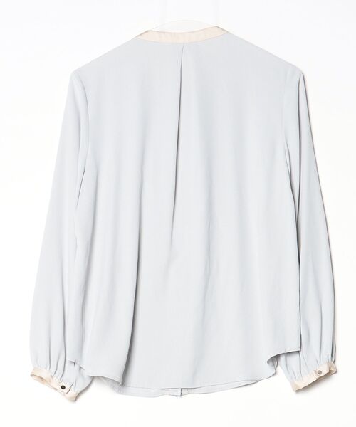 「UNITED ARROWS」 長袖ブラウス - ブルー レディースの画像