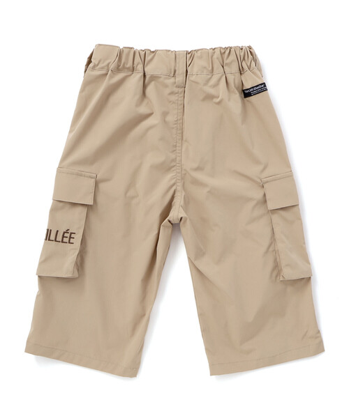 BeBe（ベベ） ハーフパンツ パンツ 「速乾」ストレッチロゴ刺しゅう6分 