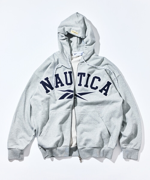 NAUTICA（ノーティカ） ジップアップパーカー「Reebokコラボ」 LARGE