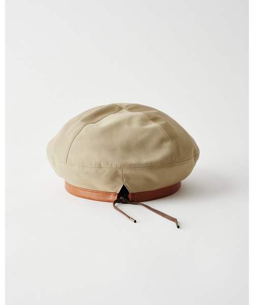 「La Maison de Lyllis」 ベレー帽 57cm ブラック レディース_画像3