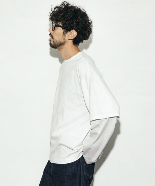 「Firsthand」 長袖Tシャツ L ホワイト メンズ_画像5