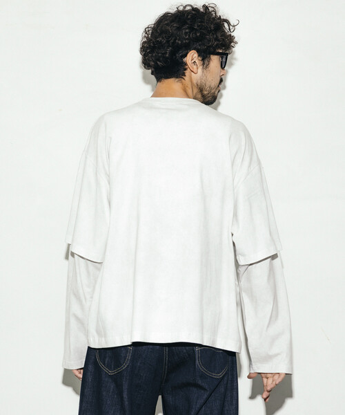 「Firsthand」 長袖Tシャツ L ホワイト メンズ_画像8