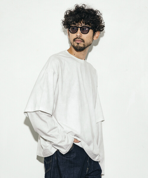 「Firsthand」 長袖Tシャツ L ホワイト メンズ_画像9
