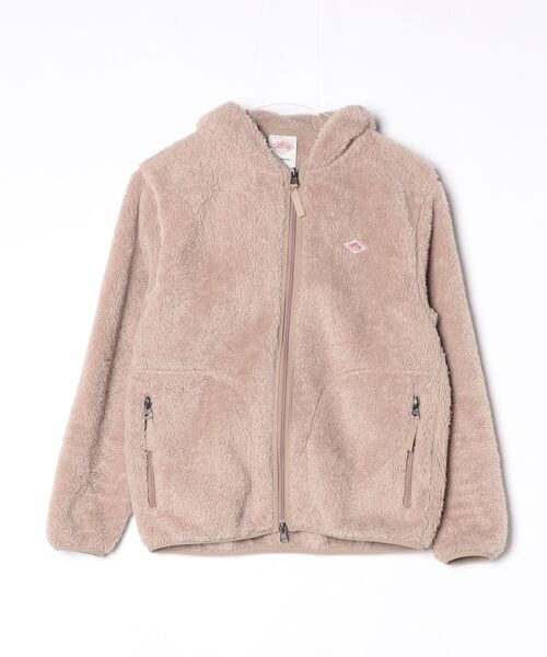 Danton（ダントン） ジップアップパーカー 36 ベージュ レディース