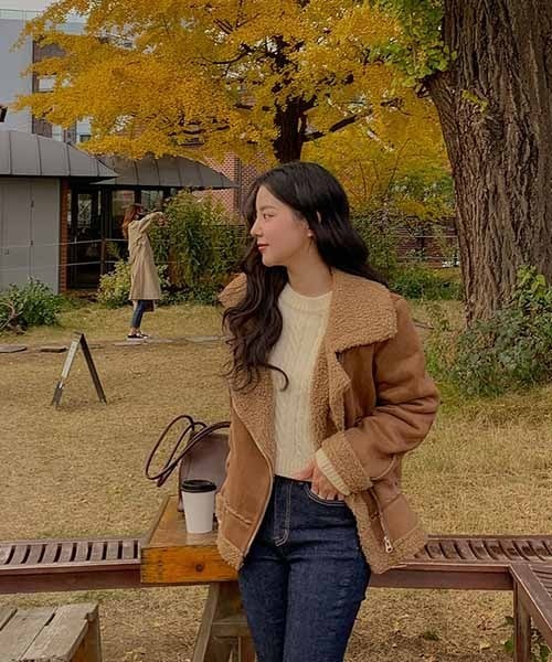 「SONA」 ライダースジャケット ONE SIZE ブラック レディース_画像9
