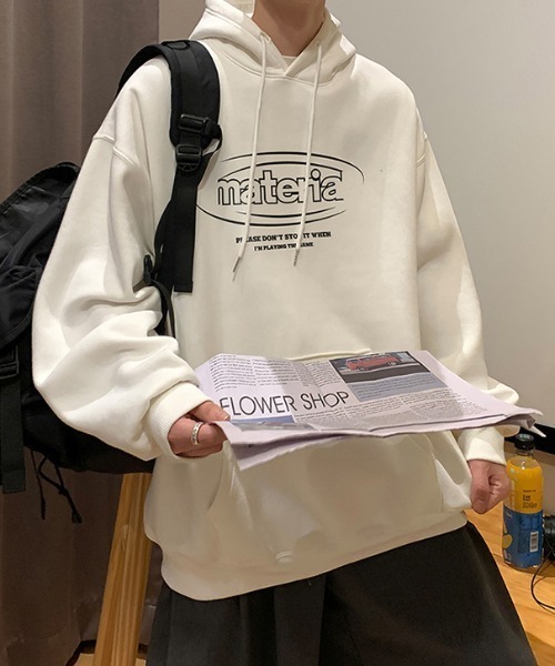 「MGV」 プルオーバーパーカー X-LARGE ホワイト メンズ_画像5