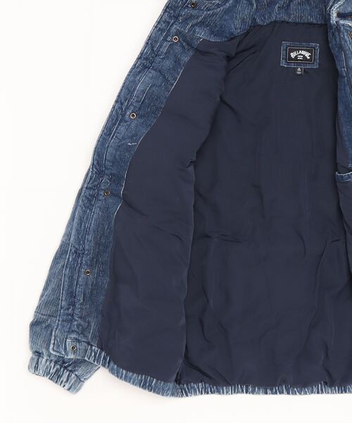 「BILLABONG」 ブルゾン SMALL インディゴブルー メンズ_画像3