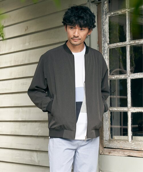 「ikka」 ブルゾン M ネイビー メンズ_画像4