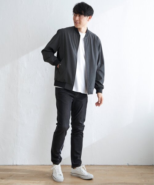 「ikka」 ブルゾン M ネイビー メンズ_画像9