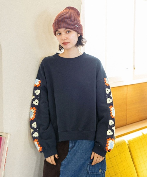 「niko and...」 スウェットカットソー MEDIUM セージグリーン レディース_画像6