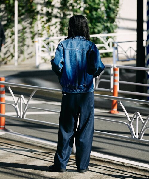「JOURNAL STANDARD」 デニムジャケット MEDIUM クリアブルー メンズの画像