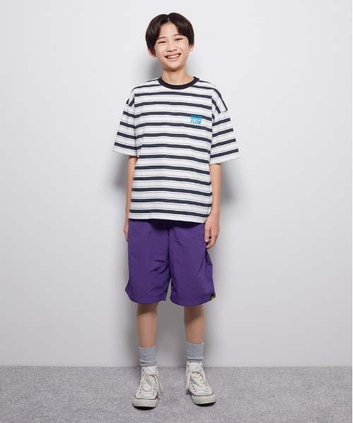 【新品タグ付】MADISONBLUE カーゴショートパンツ 紫 XS MPS パンツ MPS(エムピーエス)ワッシャーナイロンショートパンツ