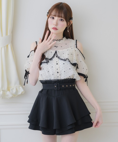 クチュールバイロジータ スカート ベルト付ミニスカパン : ZOZOTOWN