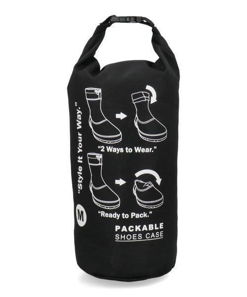 レインシューズ 長靴 レインブーツ 長靴 PACKABLE RAIN BOOTS メンズ パッカブルレインブーツ「たたんで持ち運び可能/収納シューズバッグ付き」携帯 長靴 … | ASBee | 06