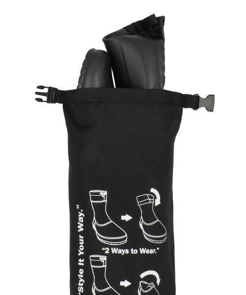 レインシューズ 長靴 レインブーツ 長靴 PACKABLE RAIN BOOTS メンズ パッカブルレインブーツ「たたんで持ち運び可能/収納シューズバッグ付き」携帯 長靴 … | ASBee | 05