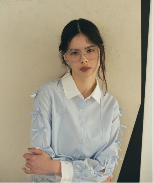 「FURFUR」 長袖シャツ ONE SIZE ホワイト レディース_画像2