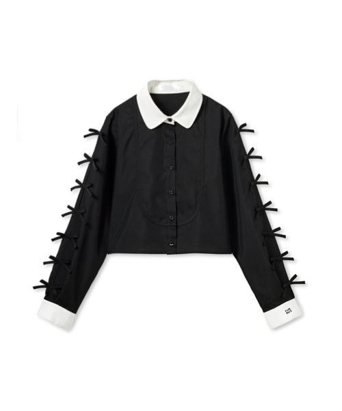 「FURFUR」 長袖シャツ ONE SIZE ホワイト レディース_画像4