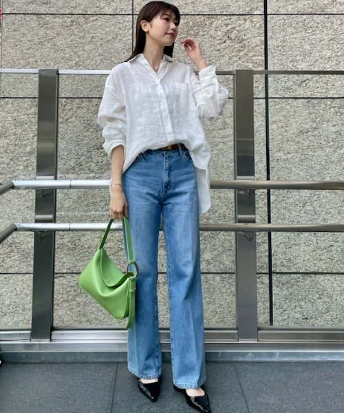 「Mila Owen」 デニムパンツ 2 ブルー レディース_画像4