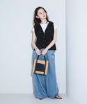 ワイドパンツ ジーンズ デニム デニムパンツ ...の詳細画像2