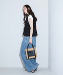 ワイドパンツ ジーンズ デニム デニムパンツ ...の詳細画像4