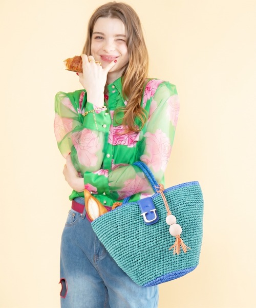 U（histoire） かごバッグ カゴバッグ Panier Solaire Trapeze