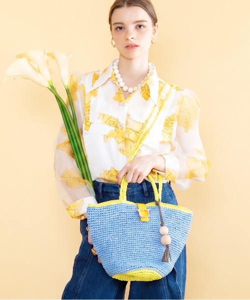 U（histoire） かごバッグ カゴバッグ Panier Solaire Trapeze