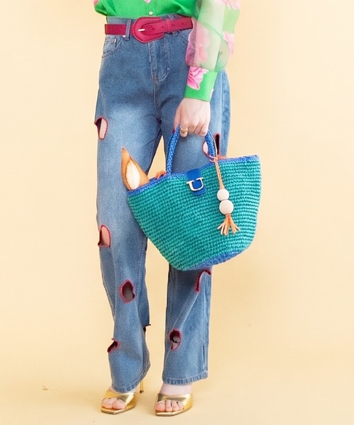 U（histoire） かごバッグ カゴバッグ Panier Solaire Trapeze