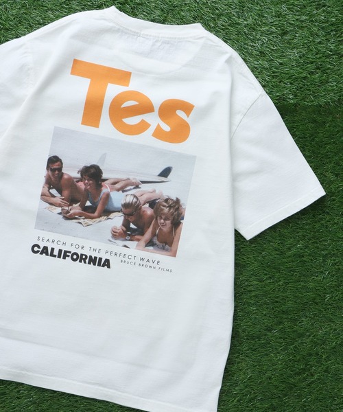 「The Endless Summer」 半袖Tシャツ MEDIUM レッド メンズ_画像2