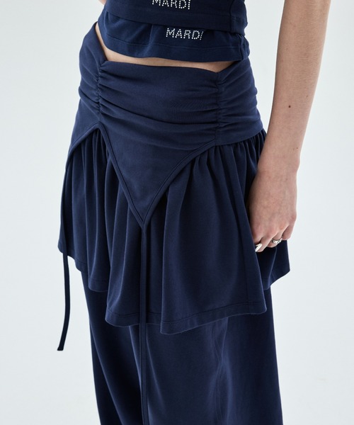 マルディメクルディ Mardi Mercredi スカート　ゴルフ　テニス Mardi Mercredi（マルディメクルディ） スカート MINI SKIRT FOLDOVER