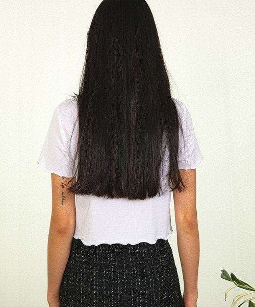 tシャツ Tシャツ 【oneninenineone 】ピマコットン クロップティーシャツ05
