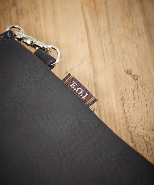 【MR.OLIVE×GLR】WATER PRF LEATHER SACOCHE MR.OLIVE E.O.I ミスターオリーブ / WATER PROOF WASHABLE